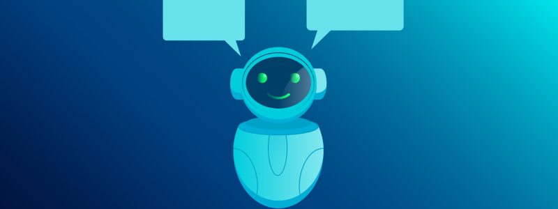 Simple Robot - Personal Assistant - Chatbot - With Speech Balloons